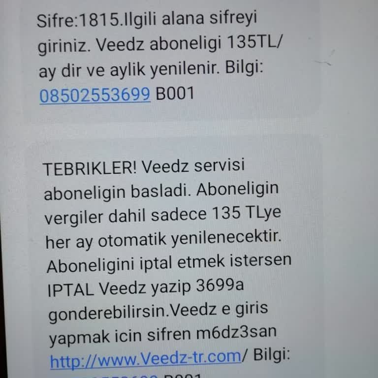 Veedz-tr.com Veedz Otomatik Üyelik Saçmalığı