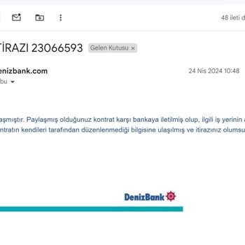 Denizbank Mastercard Kurallarına Uymuyor!