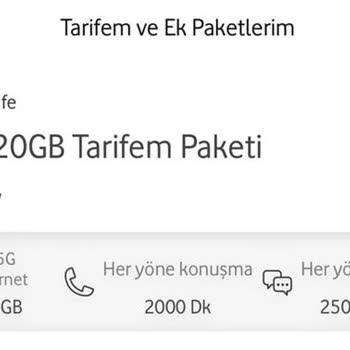 Vodafone'da Aynı/benzer Tarifelerin Farklı Fiyatlandırılması