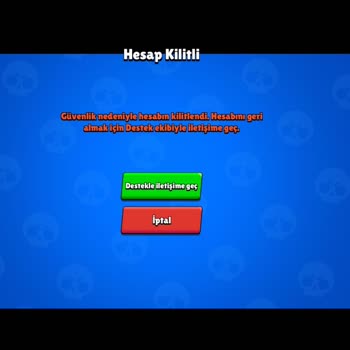 Brawl Stars Brawl Star'da Kilitlendi Hesabım