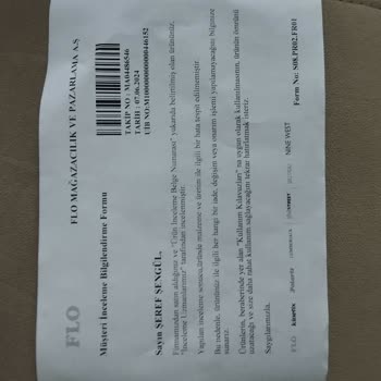 FLO Ayakkabı FLO 2 Yıl Garantili Nike Ayakkabım 1.5 Ayda Açıldı Sorun Yok Denildi