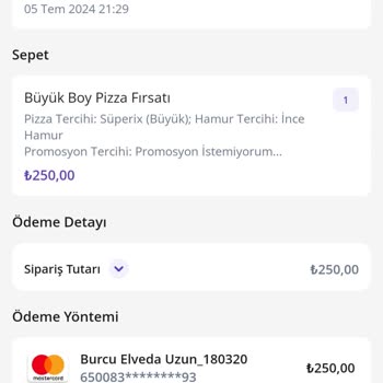 Domino's Marmaraereğlisi Şubesinde Teslimat Gecikmesi