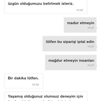Zara Ücret İadesi Yapmadı