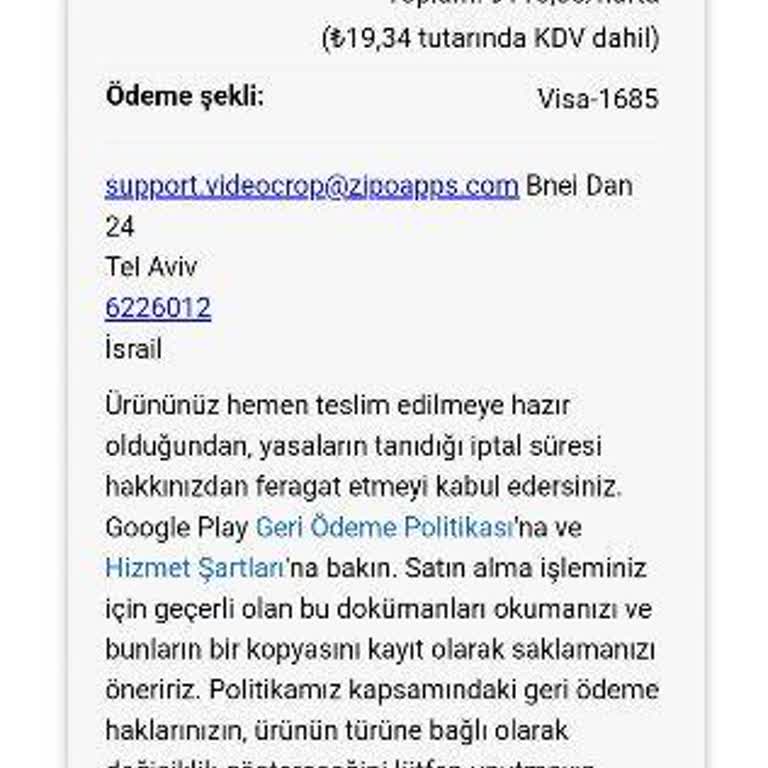 Google Zipoapps Uygulaması İle İlgili Bilgim Dışında Para Çekimi