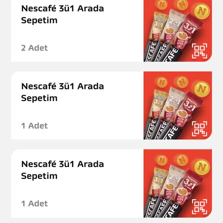 Nescafe Hediye Alamama Sorunu