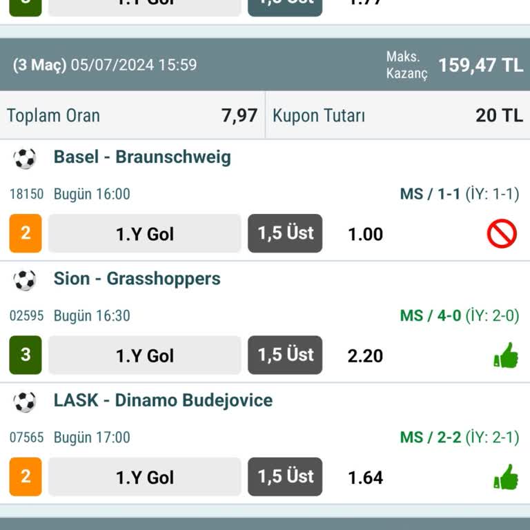 Nesine Tutan Maç Geçersiz Sayıldı