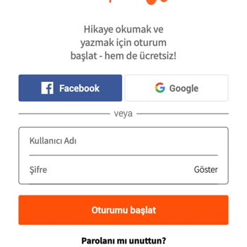 Wattpad Hesabıma Giriş Yapamıyorum
