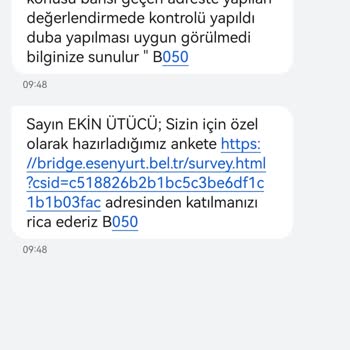 Esenyurt Belediyesi Hizmeti Uygun Görmüyorlarmış