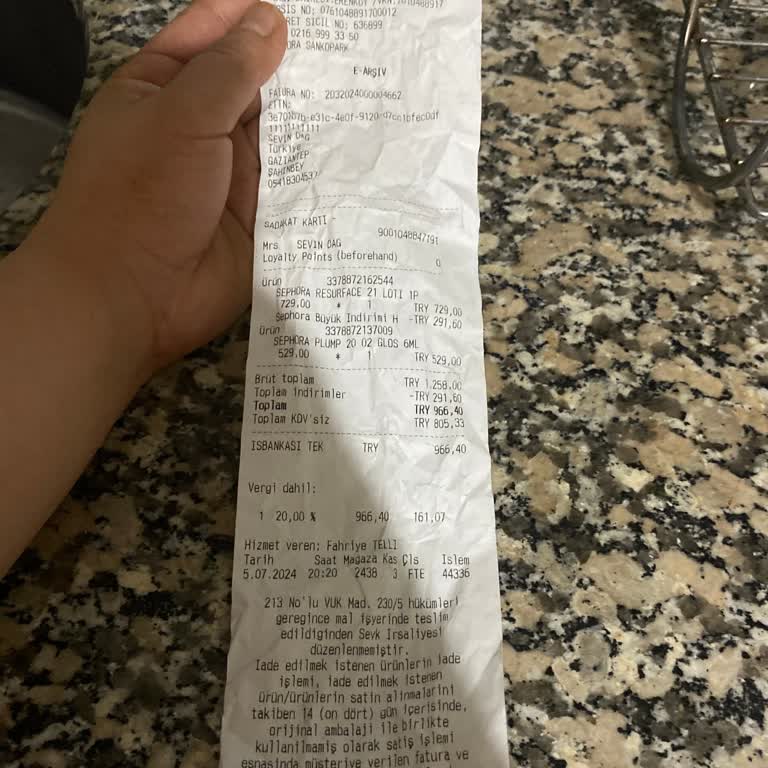 Hayatımda Böyle Bir Şey İle Karşılaşmadım Sephora Mağaza Çalışanları