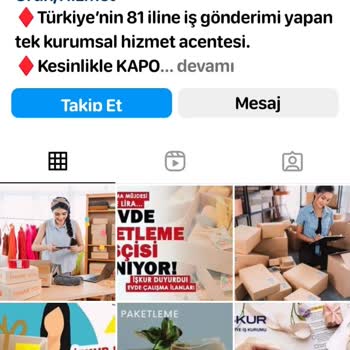 Evdenpaketlemeacentesi (Instagram) Evden İş Paketleme Acentesi