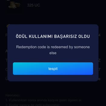 S2gepin Teslim Edildi Yazıp Da Uc Gönderilemedi