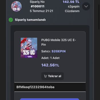 S2gepin Teslim Edildi Yazıp Da Uc Gönderilemedi