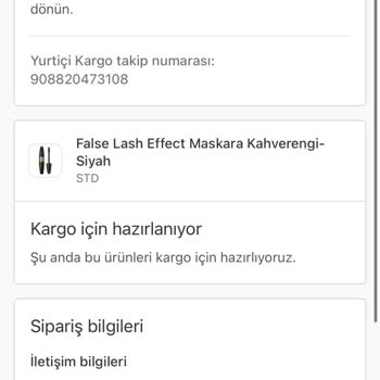 Eve Shop Eksik Ürün