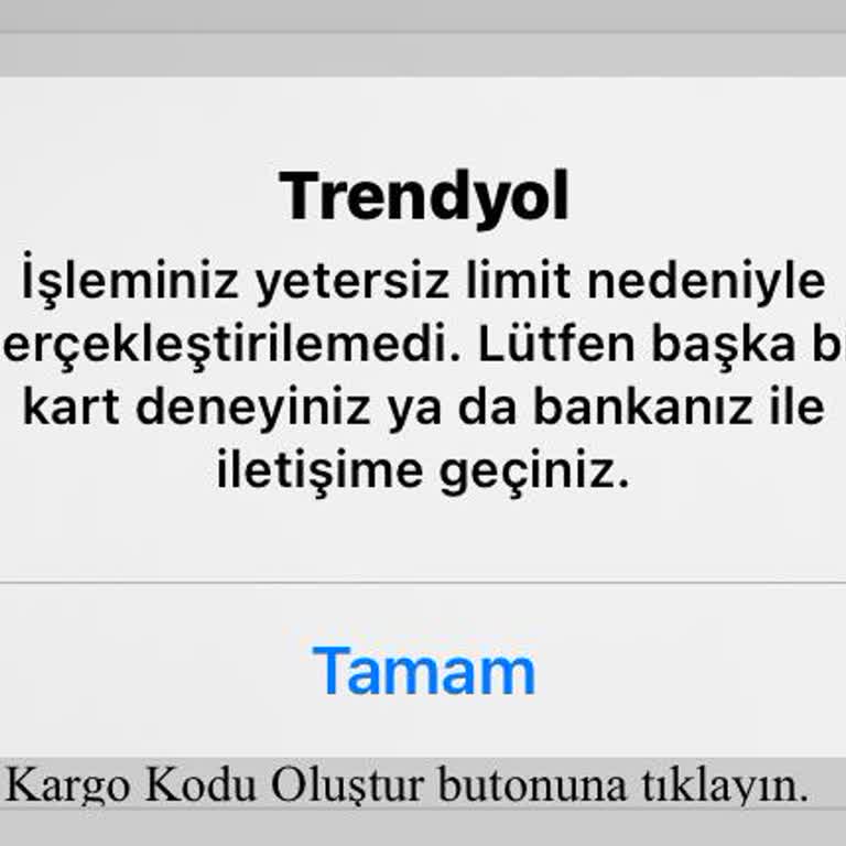 Ziraat Bankası Ziraat Yetersiz Bakiye Uyarısı