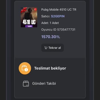 S2gepin Beklenen PUBG Mobile UC'si 7 Saattir Gelmedi!