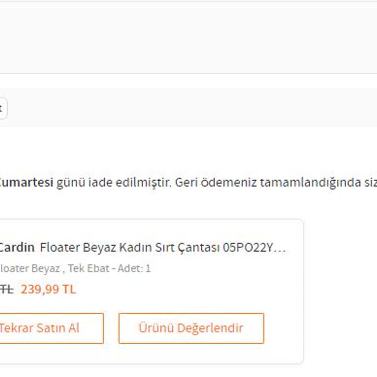 Trendyol Tüketici Hakkının Kararını Dinlemiyor