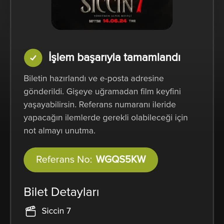 Paribu Cineverse Tekira Para İadesi Yapmıyor