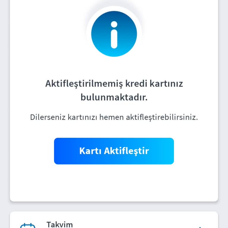 Kredi Kartı Aktifleştiremiyorum Halkbank