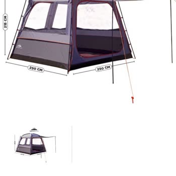BİM North Pacific Aile Tipi Çadır 6 Kişilik