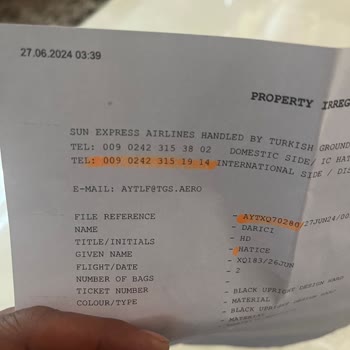 Bagajhane Gecikmeli Bagaj Hakkı