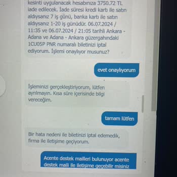 Obilet Tarafından Müşterisine Yaşatılan Mağduriyet