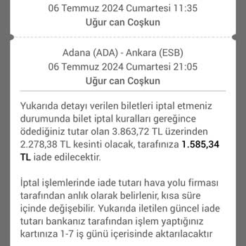 Obilet Tarafından Müşterisine Yaşatılan Mağduriyet