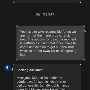 Booking Bizi Sokakta Bıraktı