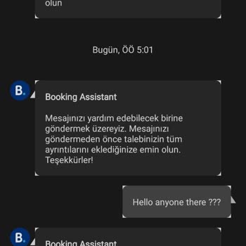 Booking Bizi Sokakta Bıraktı