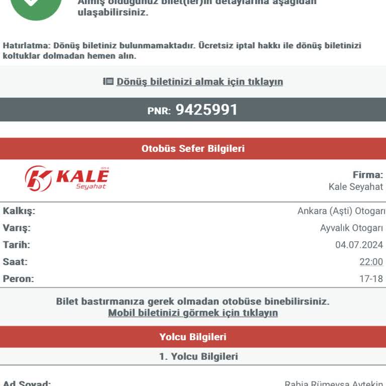 Obilet Düzgün İş Yapamıyor