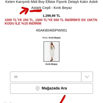 Koton Ürün Mağduriyeti Astarlı Yazılan Astarsız Elbise