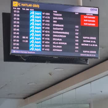 Ajet 3 Saat 20 Dakika Gecikme Sorunu