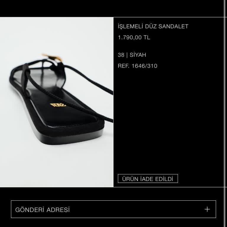 Zara Geri İadenin Tarafıma Yapılmaması