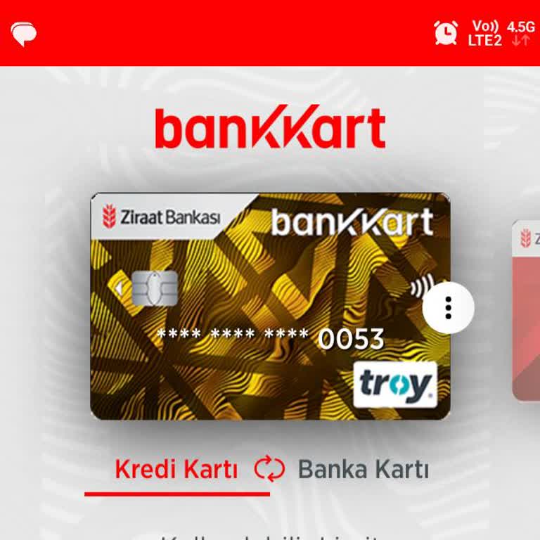 Ziraat Bankası Kredi Kartı Sorunu