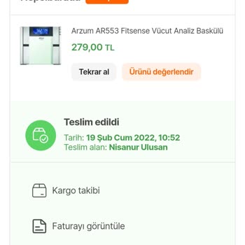 Arzum Garantideki Ürünümün Yerine Çok Basit Bir Ürün Gönderdi