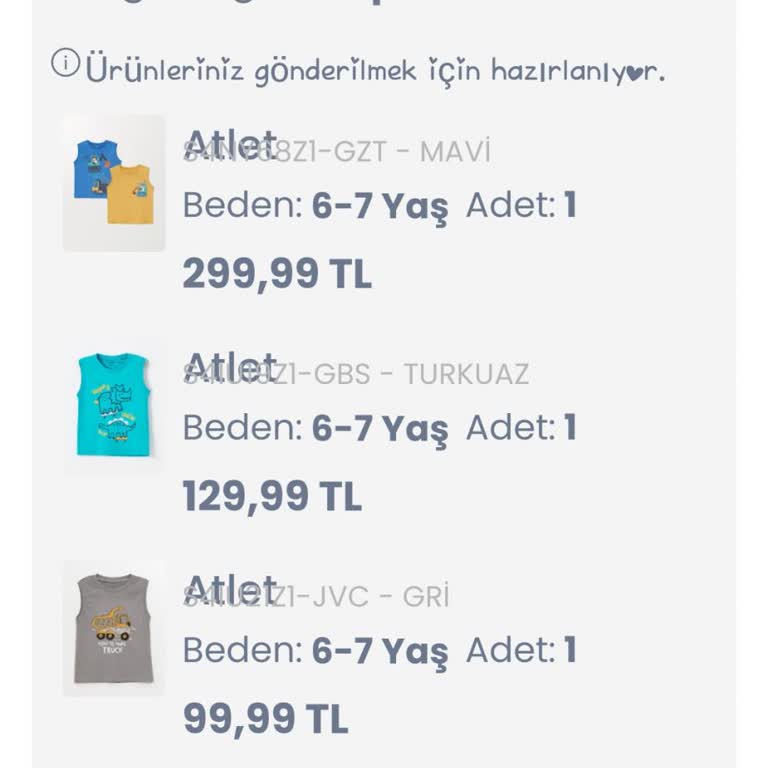 LCW Ürün Kargo Süresi