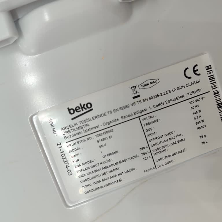 Beko Marka Buzdolabının Kullanılmadığı Halde Kompresörü Yandı