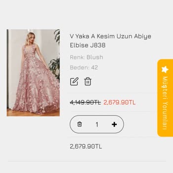 Dazllucas (abiye-tr.com) 1 Ürüne 2. Ci Kez Para İsteniyor