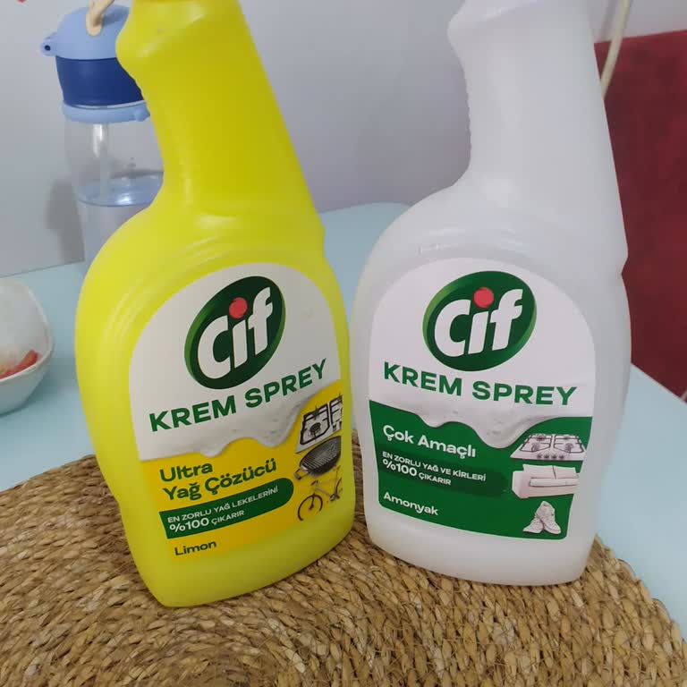 Etkisiz Cif Krem Sprey