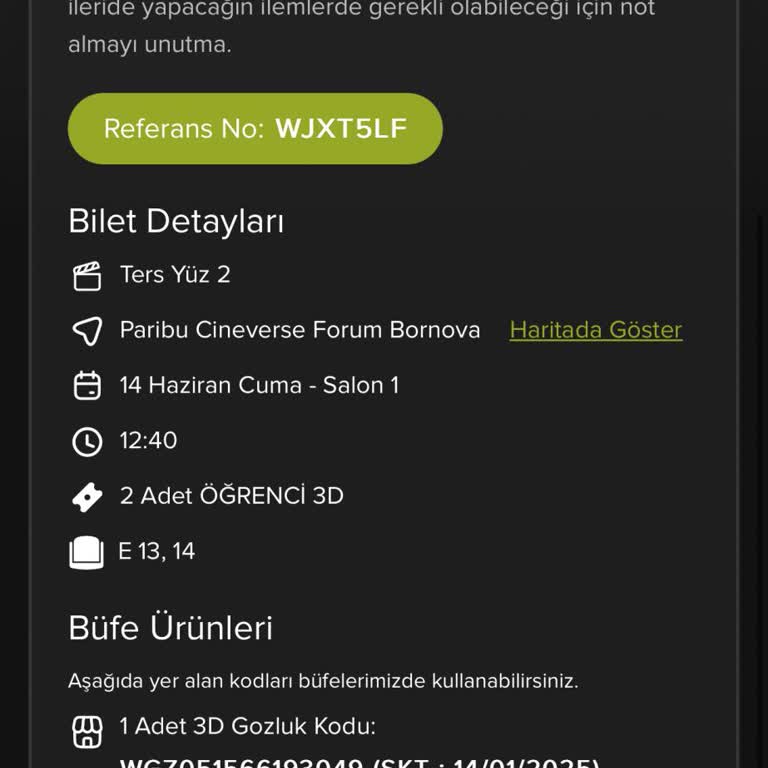 Forum Bornova Sinemasında Yaşanan 3D Gösterim Sorunu Ve Mağduriyet