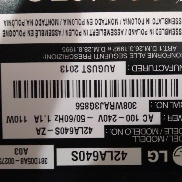 LG TV Ayağı Servis Aparat Ücreti Fazla