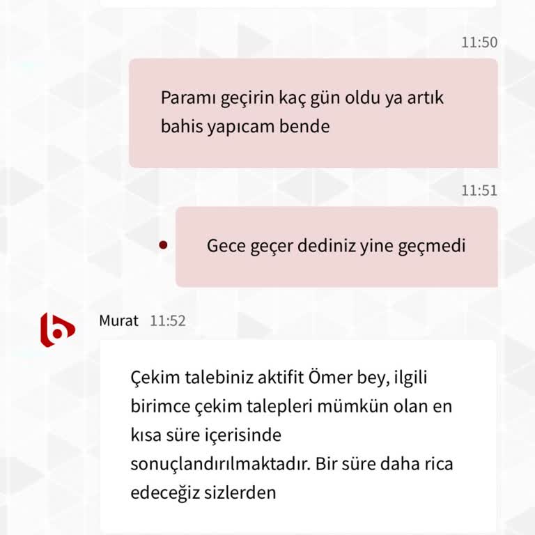 Betbigo Para Çekme Talebi Ve Hesap Silinmesi Sorunu