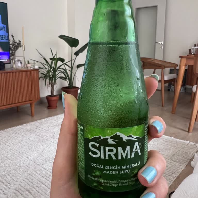 Deterjan Tadında Sırma Maden Suyu