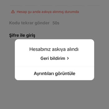 TikTok Hesabım Kapatıldı. Geri Açılmasını İstiyorum