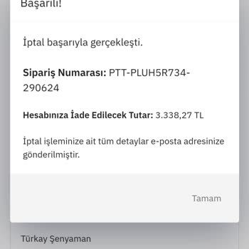 Heryedek.com Gelmeyen Sipariş Heryedek