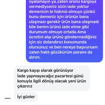 Zi Official Geç Teslimat Ve Kayıp Kargo Sorunu