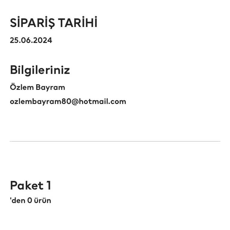 H&M Stok Takibi Yapamayan Bir Firma Maalesef.