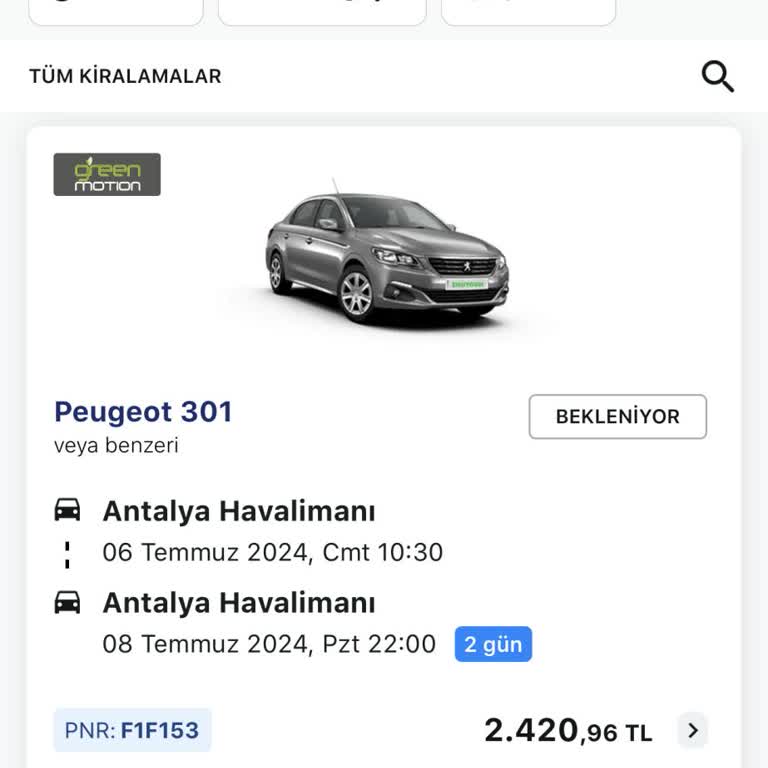 Greenmotion Car Rental Greenmotion Türk Vatandaşlarına Yapılan Haksızlıklar