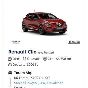 Rent Go Araç Kiralama Findeks Sorunu