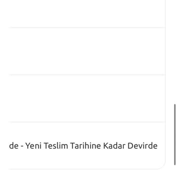 Yurtiçi Kargo Yeni Teslim Tarihine Kadar Devirde