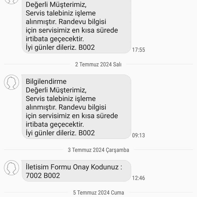 Daikin Satış Sonrası Hizmette Sorun.